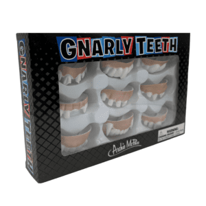 Archie McPhee Gnarly Teeth in box