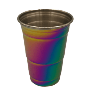 Fred Rainbow Party cup out of package