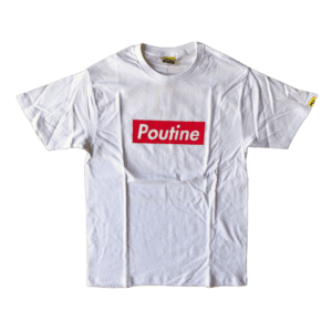 Main & Local Poutine t-Shirt White
