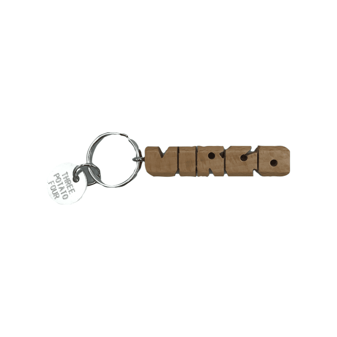 TPF 7 virg key (!) eidt Three Potato Four Virgo keychain