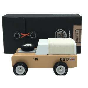 toy car with black collectors box