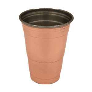 Fred copper party cup out of packaging