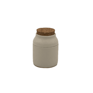 smaller sized ceramic herb jar