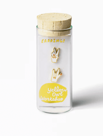 peace and love earrings2